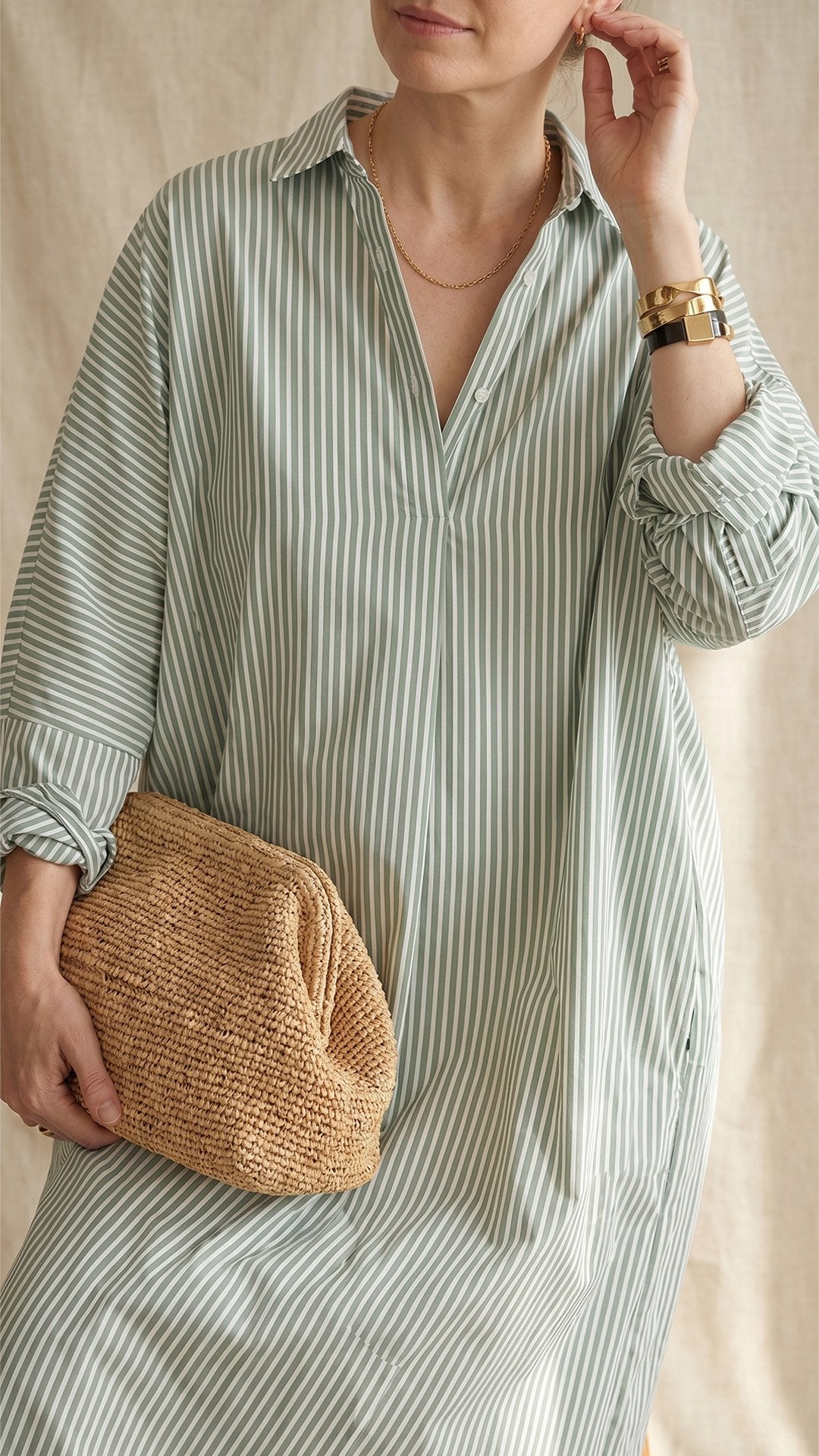 🌊 THE BATWING STRIPE MAXI: LOOSE, COTTON-SOFT — YOUR NEW FAVOURITE BEACH TO BRUNCH DRESS 🌊