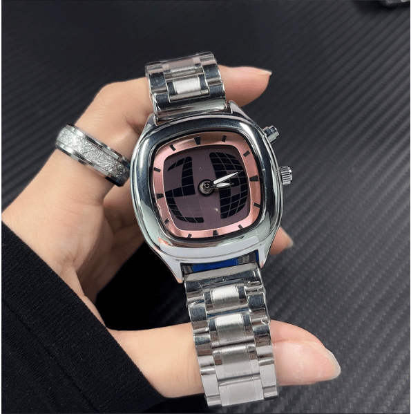 Men's Retro dual display  watch
