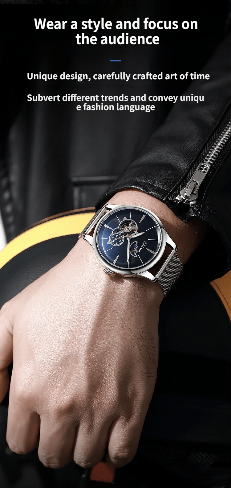 Fully Automatic Mechanical Men's Business Watch