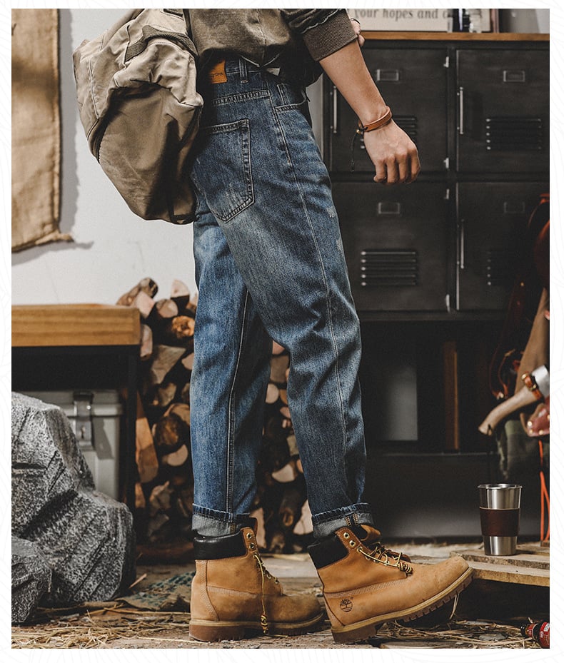 Heritage Wide-Leg Denim: The 2026 American Retro Straight Trousers