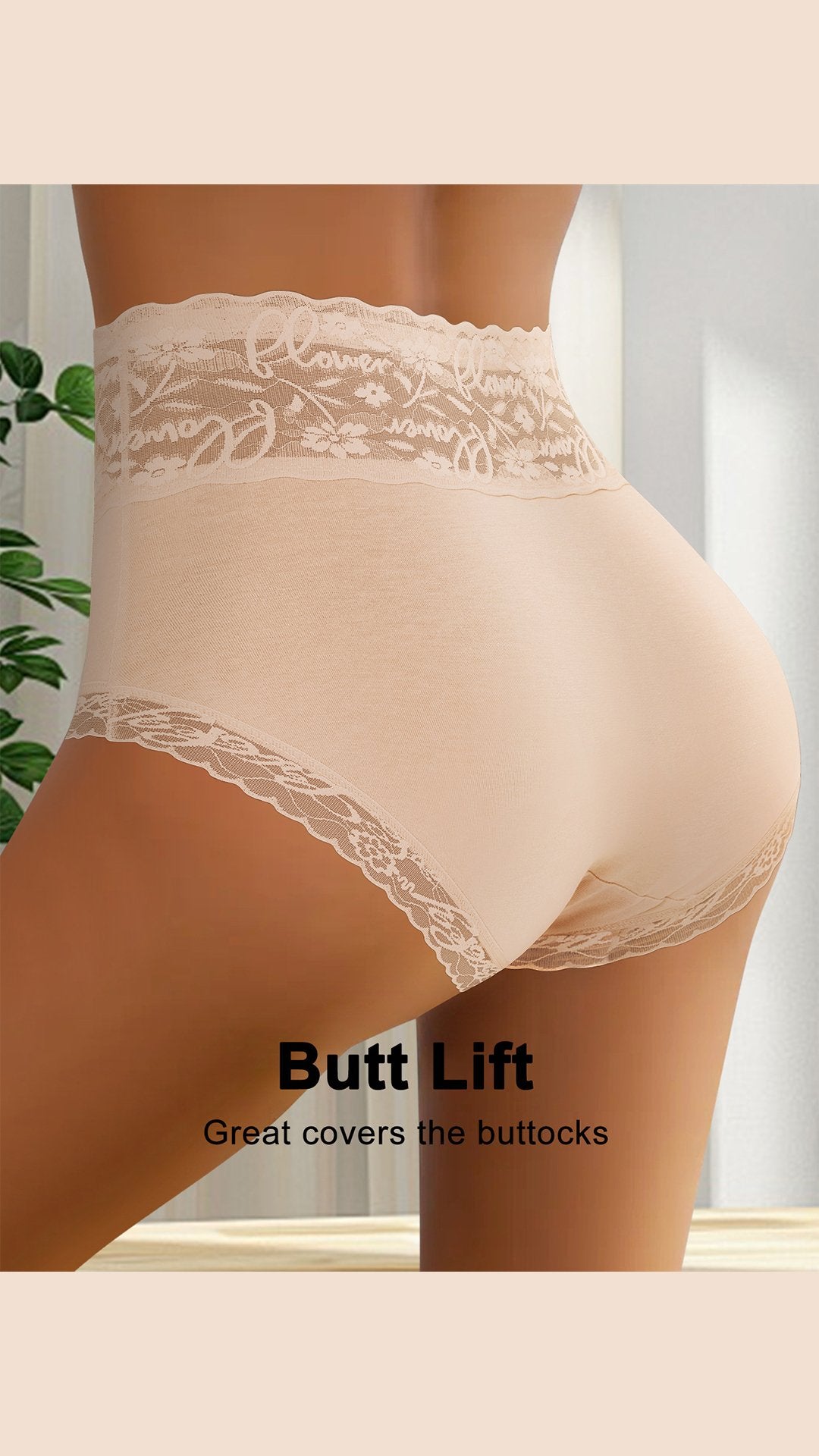 🌸 THE LACE PRINT BRIEF COLLECTION: 6/12 PAIRS, HIGH-WAISTED, SEAMLESS, EFFORTLESSLY ELEGANT 🌸