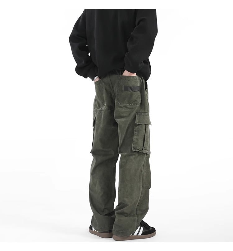 The Industrial Heritage Cargo: Heavyweight Batik Utility Pants
