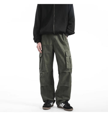 The Industrial Heritage Cargo: Heavyweight Batik Utility Pants