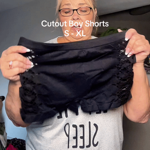 🌸 THE HOLLOW-OUT BOYSHORTS: LOW-RISE, TUMMY CONTROL, GEOMETRIC EDGE — YOUR NEW GO-TO FOR COMFORT & COVERAGE 🌸