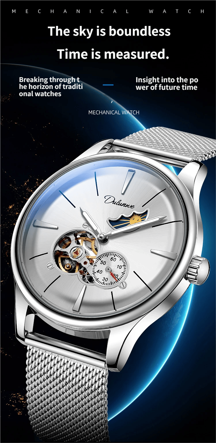 Fully Automatic Mechanical Men's Business Watch