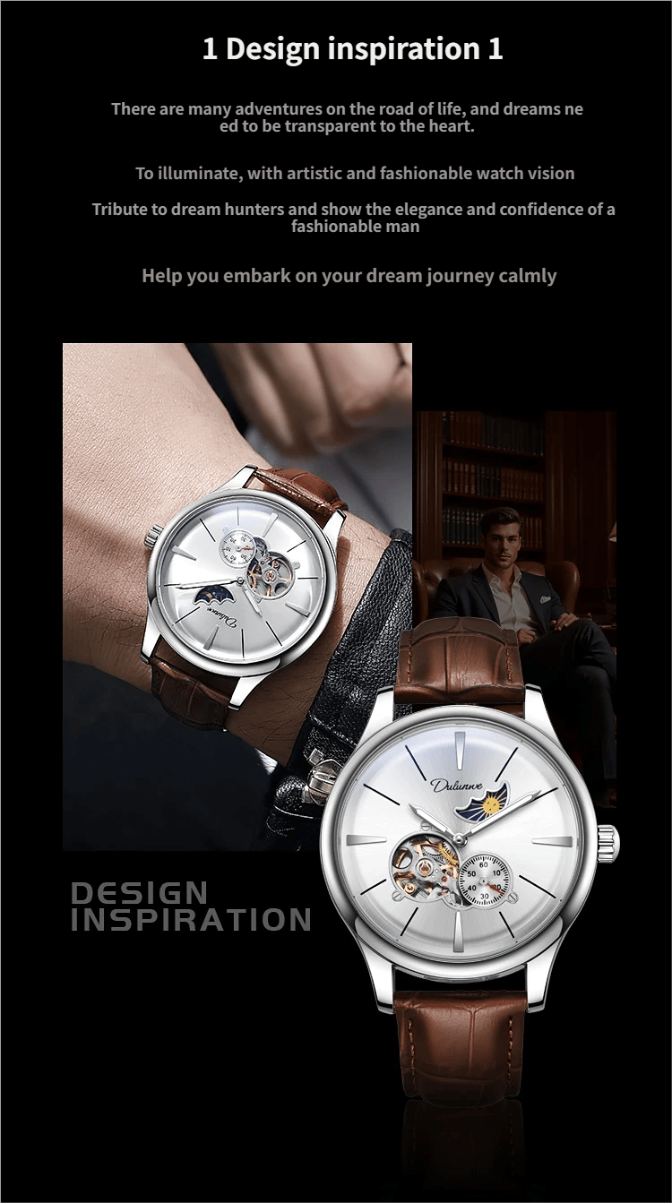 Fully Automatic Mechanical Men's Business Watch