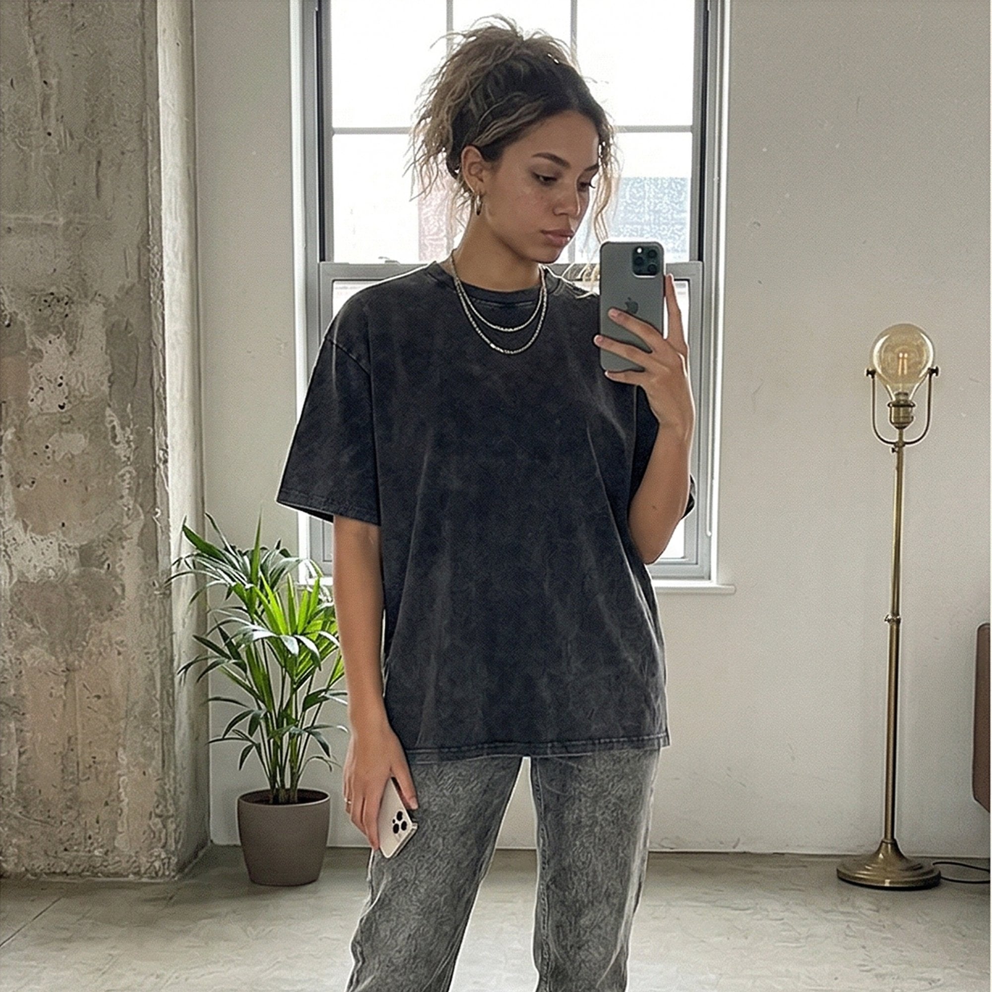 Elite Heavyweight 230g+ Cotton Tee: 2-Pack Oversize Urban Vintage Set
