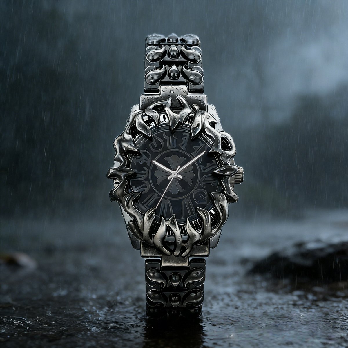 y2k Original Alien Claw-Inspired Crooks' Iris Quartz Watch: A Cross-Border Bestseller