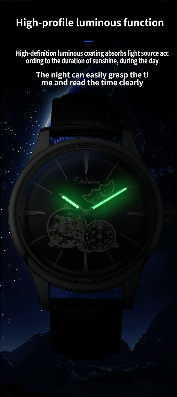 Fully Automatic Mechanical Men's Business Watch
