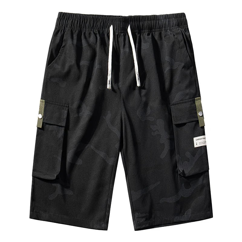 Men's Lightweight Camo Cargo Shorts