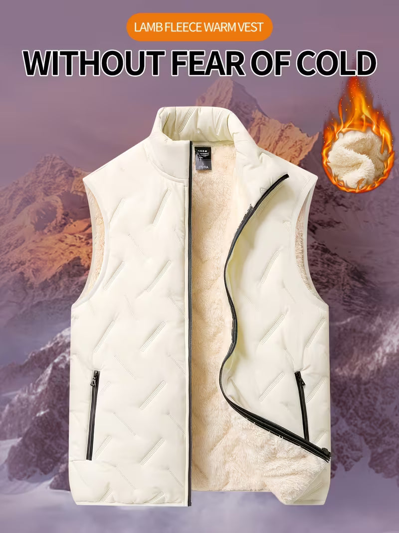 Men's Winter Warm Casual Quilted Vest