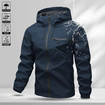 🔥Limited 50% Off🔥Men's All-Round Hooded Jacket - Waterproof, Wind-Resistant Work & Casual Wear