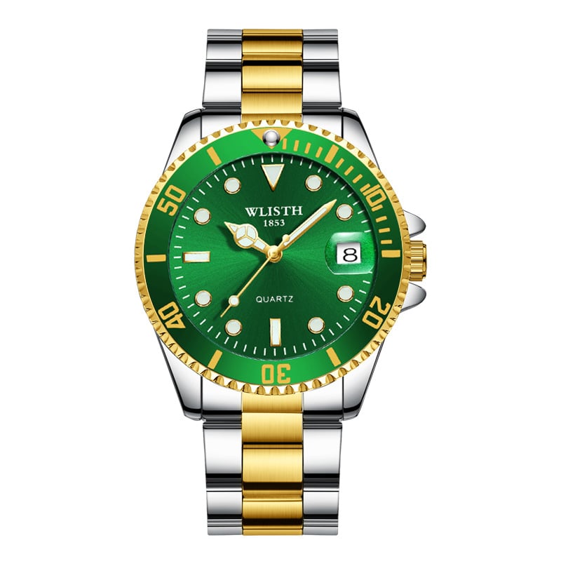Luxury business watch, men's waterproof quartz watch