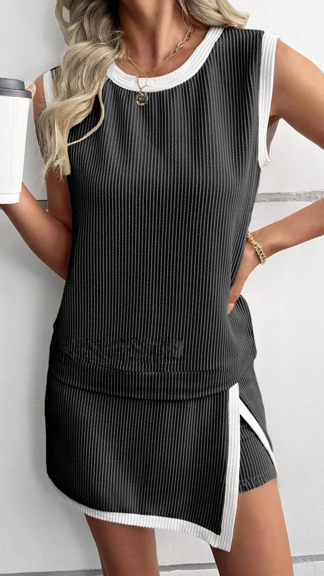 🌸 THE RIBBED MATCH SET 🌸