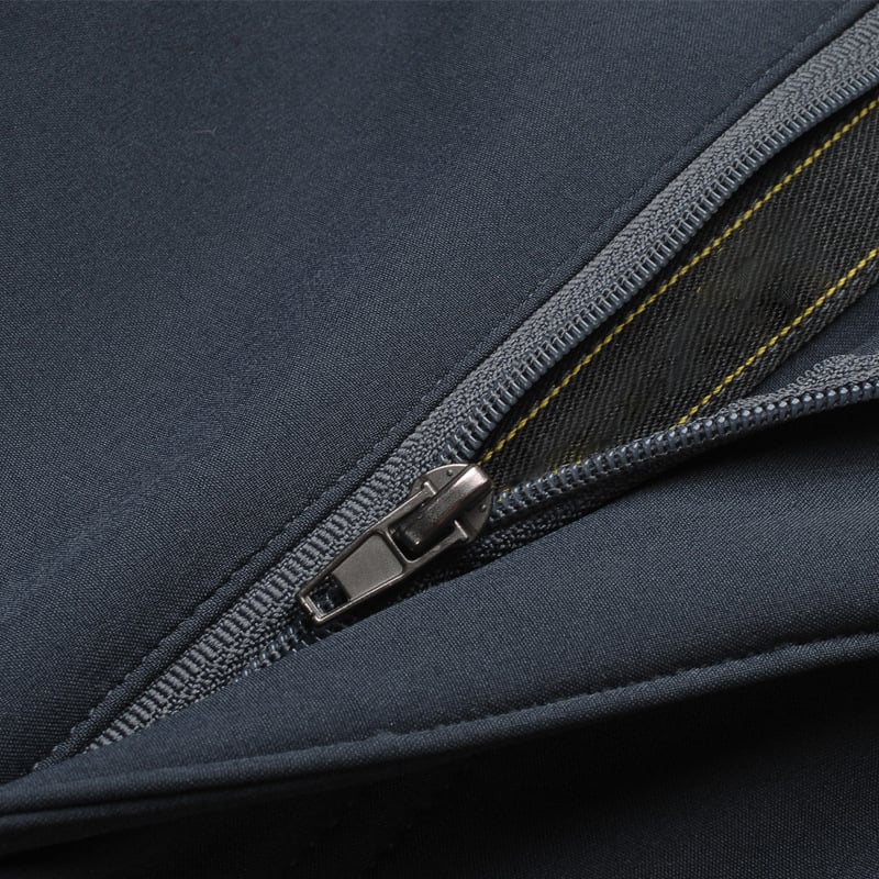 Men's Winter Pants with 5-Zip Pockets - Fleece Lined, Water Resistant for Skiing & Hiking