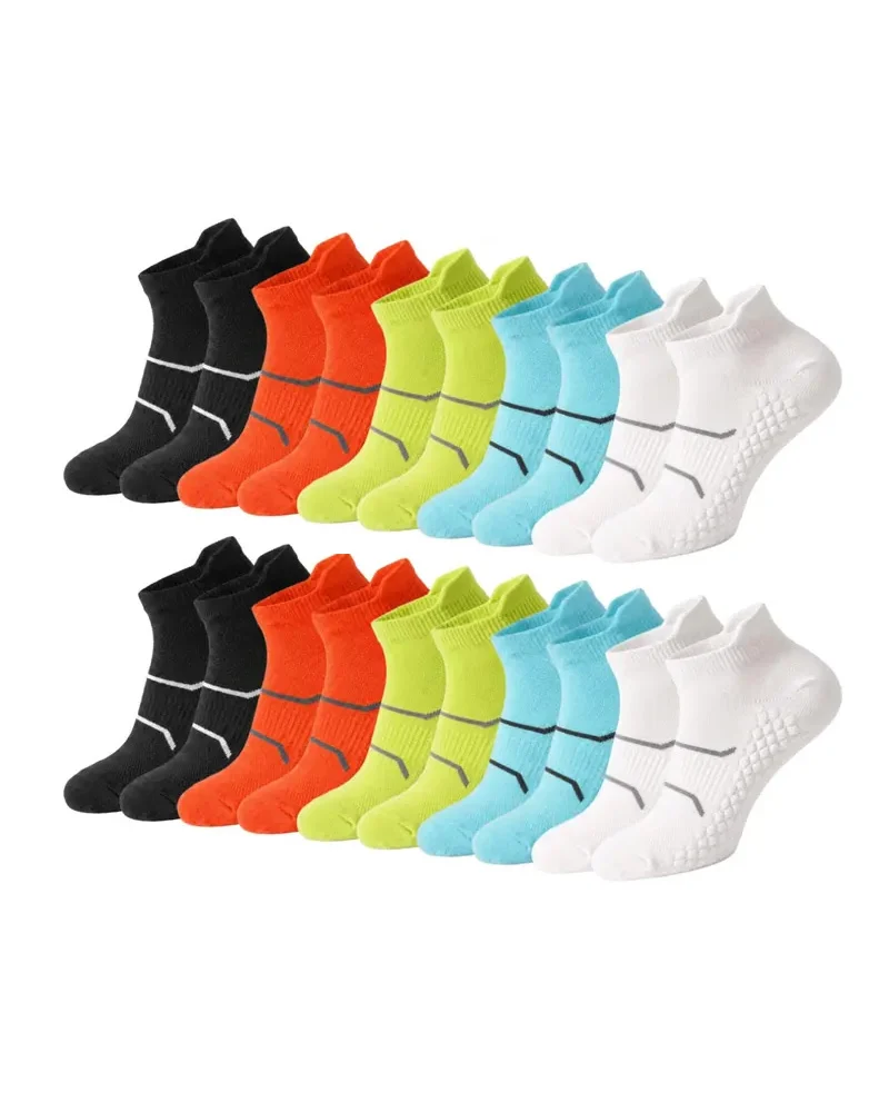 Men's 15-Pair Breathable Mesh Ankle Socks – Lightweight, Colorful, Comfortable Fit for Hiking & Fitness --- 15 Pairs for Just £18.98 & Free shipping!