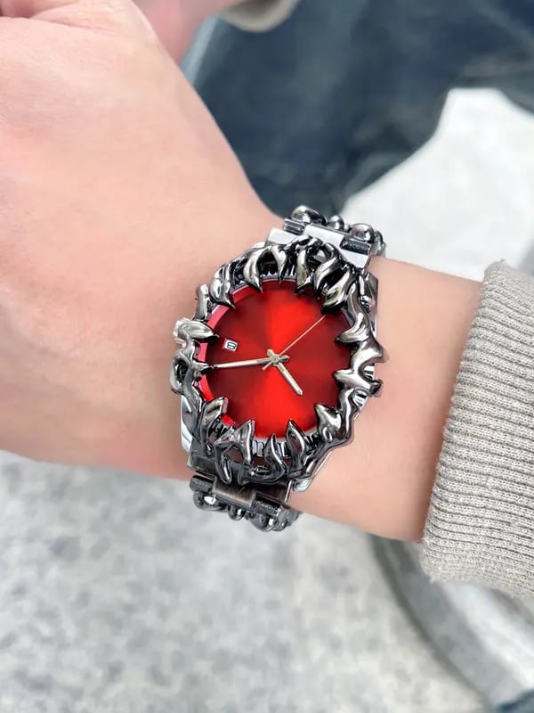 Men's Quartz Watch, Fashionable Luxury Alloy Watch, Calendar, Luminous