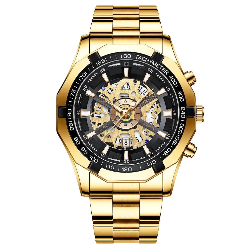 Water-Resistant Luminous Business Mechanical Men's Watch