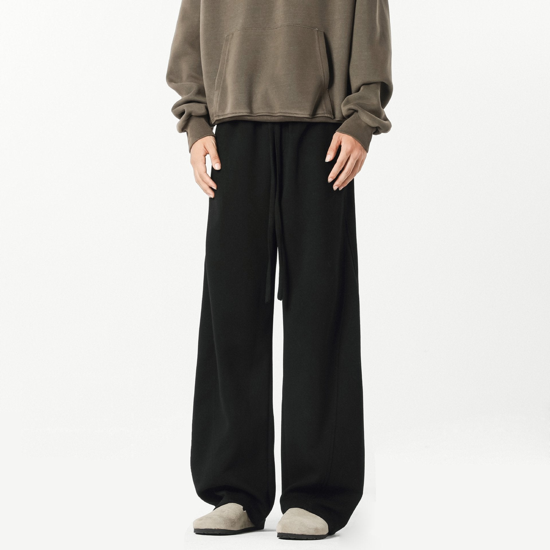 The Apex Patchwork Trouser: High-Street Curved Design & Wide-Leg Silhouette