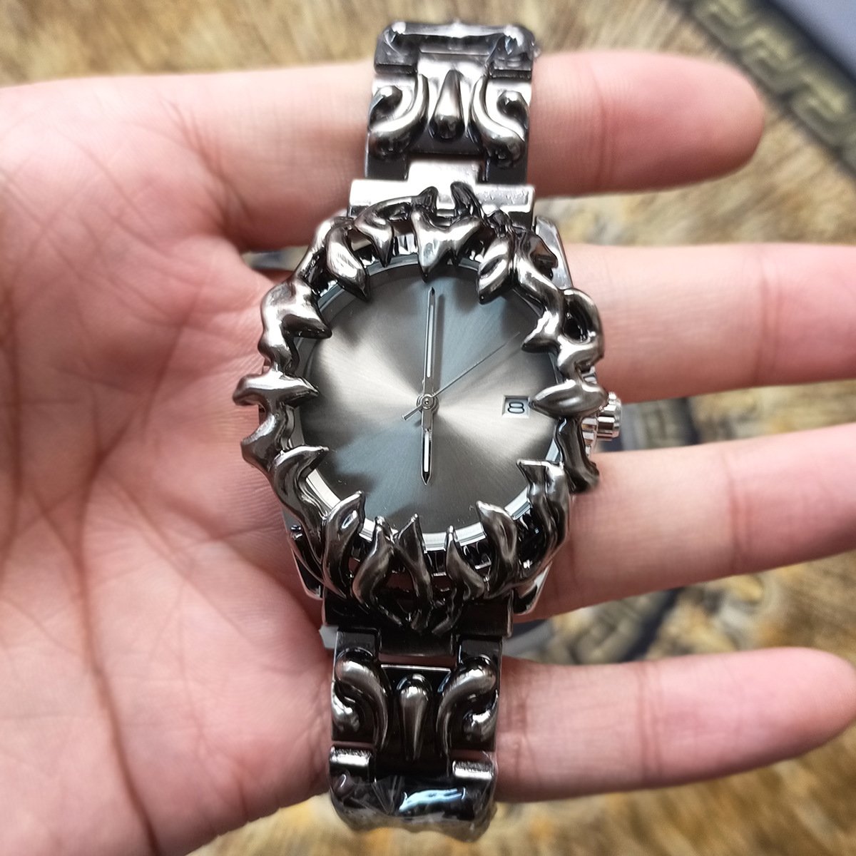 Men's Quartz Watch, Fashionable Luxury Alloy Watch, Calendar, Luminous