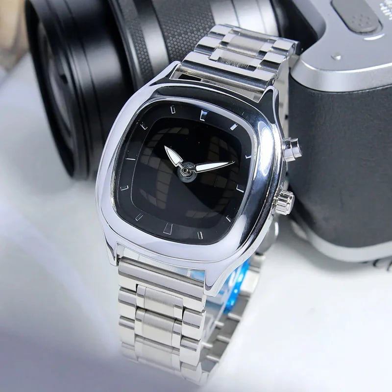 Men's Retro dual display  watch