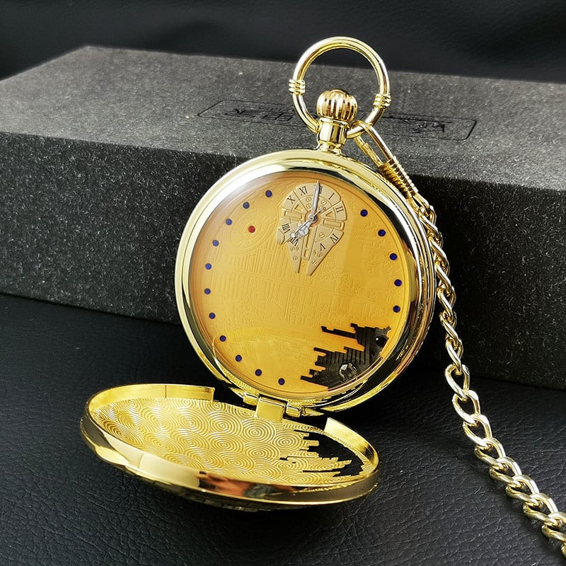 Creative Star Wars Pocket Watch Music Box