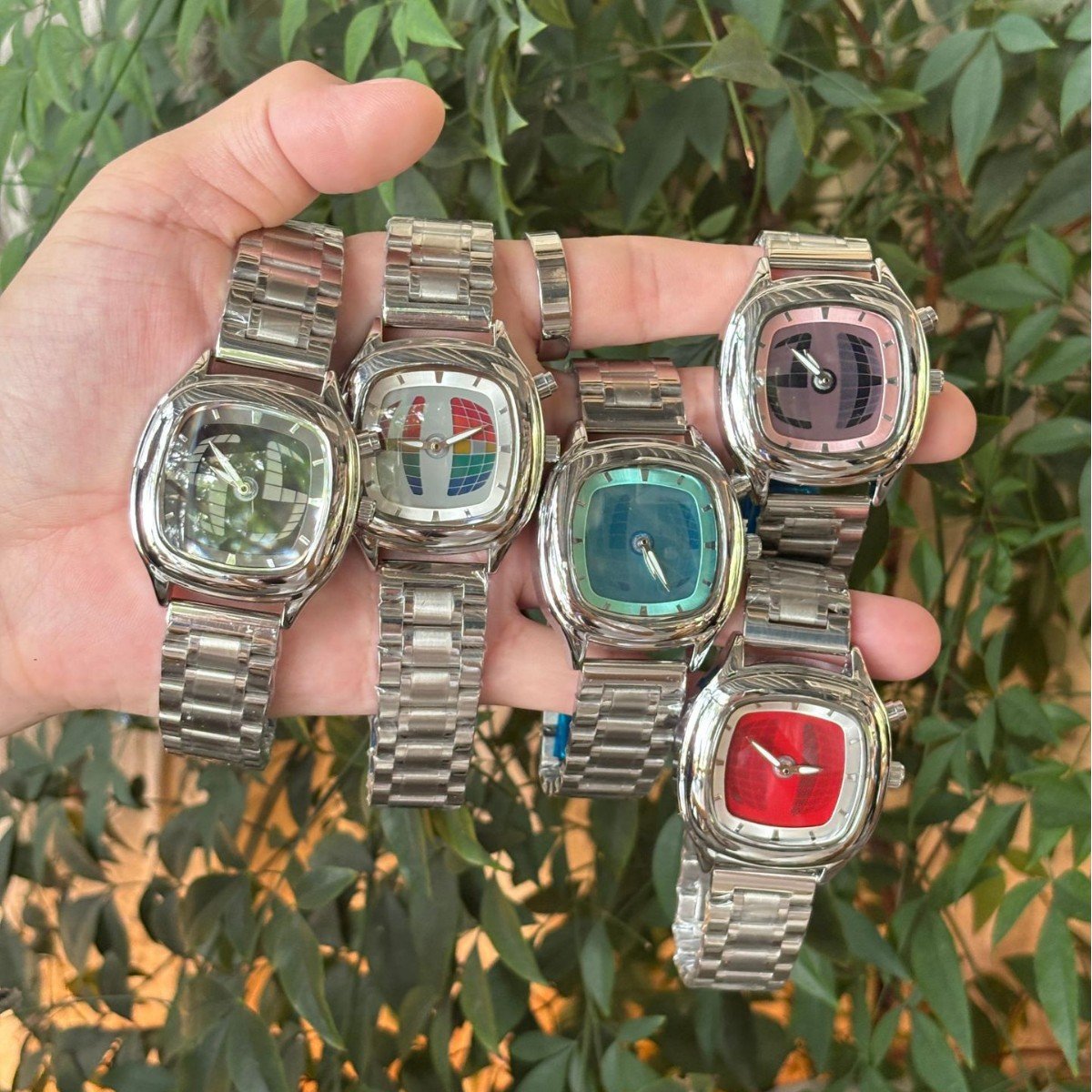 Men's Retro dual display  watch