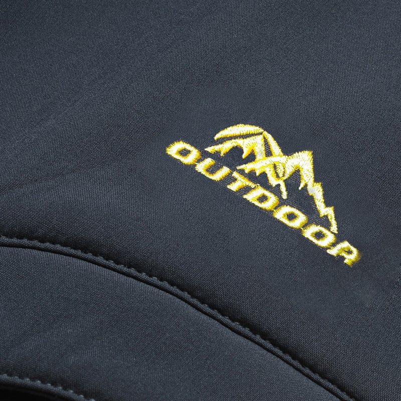 Men's Winter Pants with 5-Zip Pockets - Fleece Lined, Water Resistant for Skiing & Hiking
