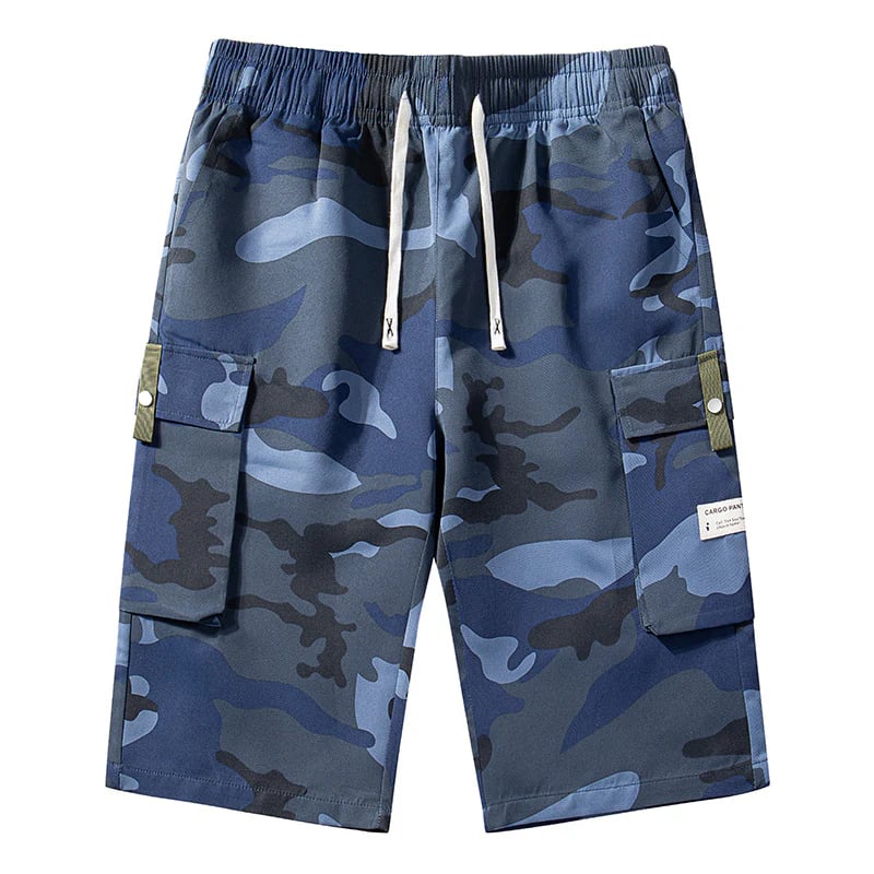 Men's Lightweight Camo Cargo Shorts