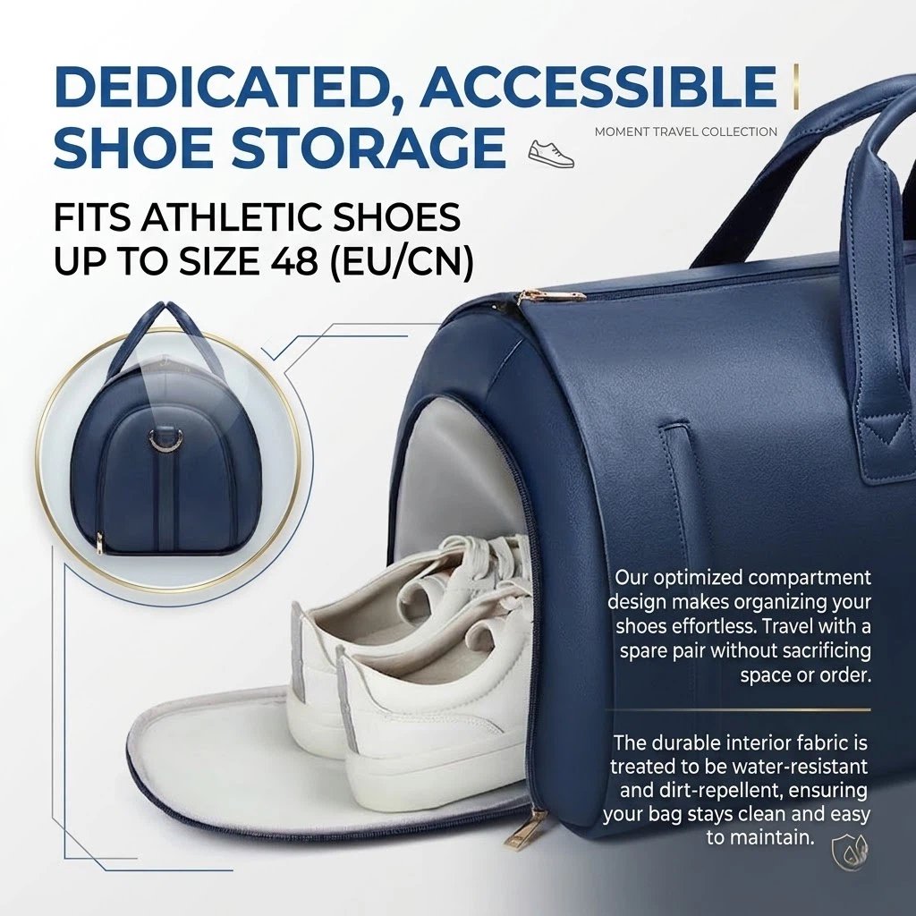Men's Vintage Large Capacity Business Travel Bag