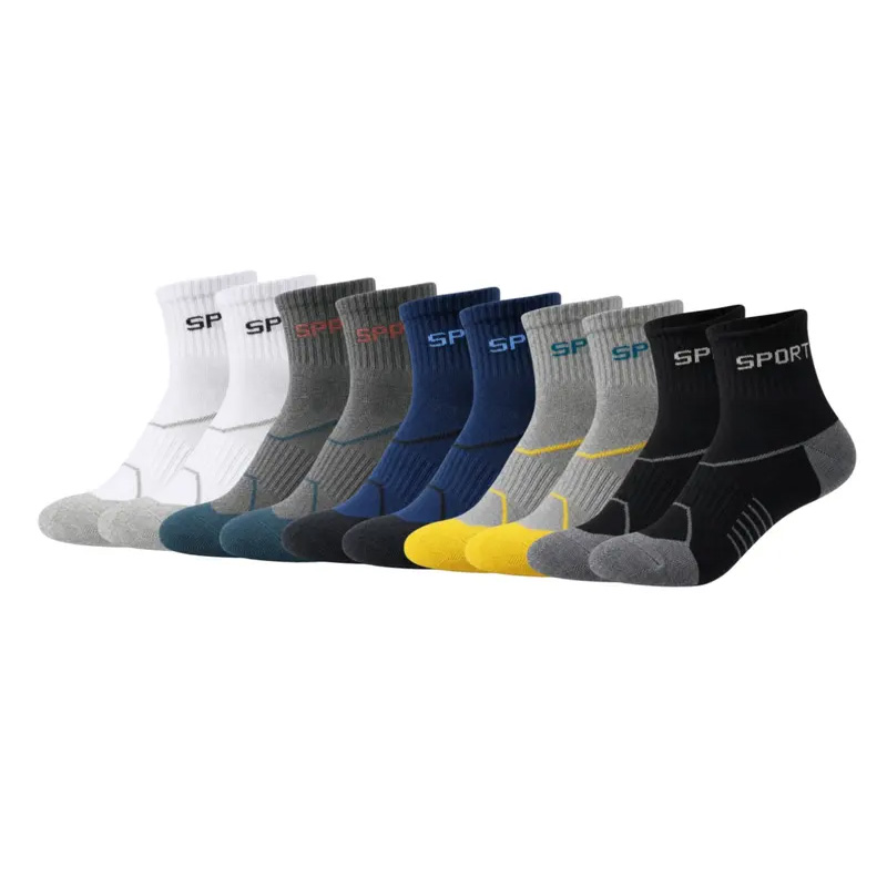 Men's 15-Pair Breathable Mesh Ankle Socks – Lightweight, Colorful, Comfortable Fit for Hiking & Fitness --- 15 Pairs for Just £18.98 & Free shipping!