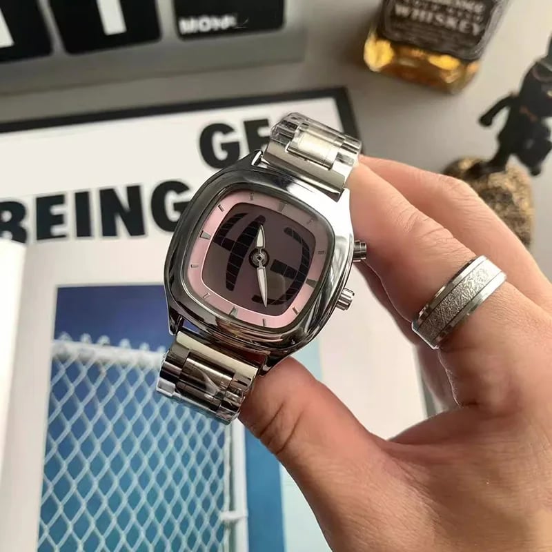 Men's Retro dual display  watch
