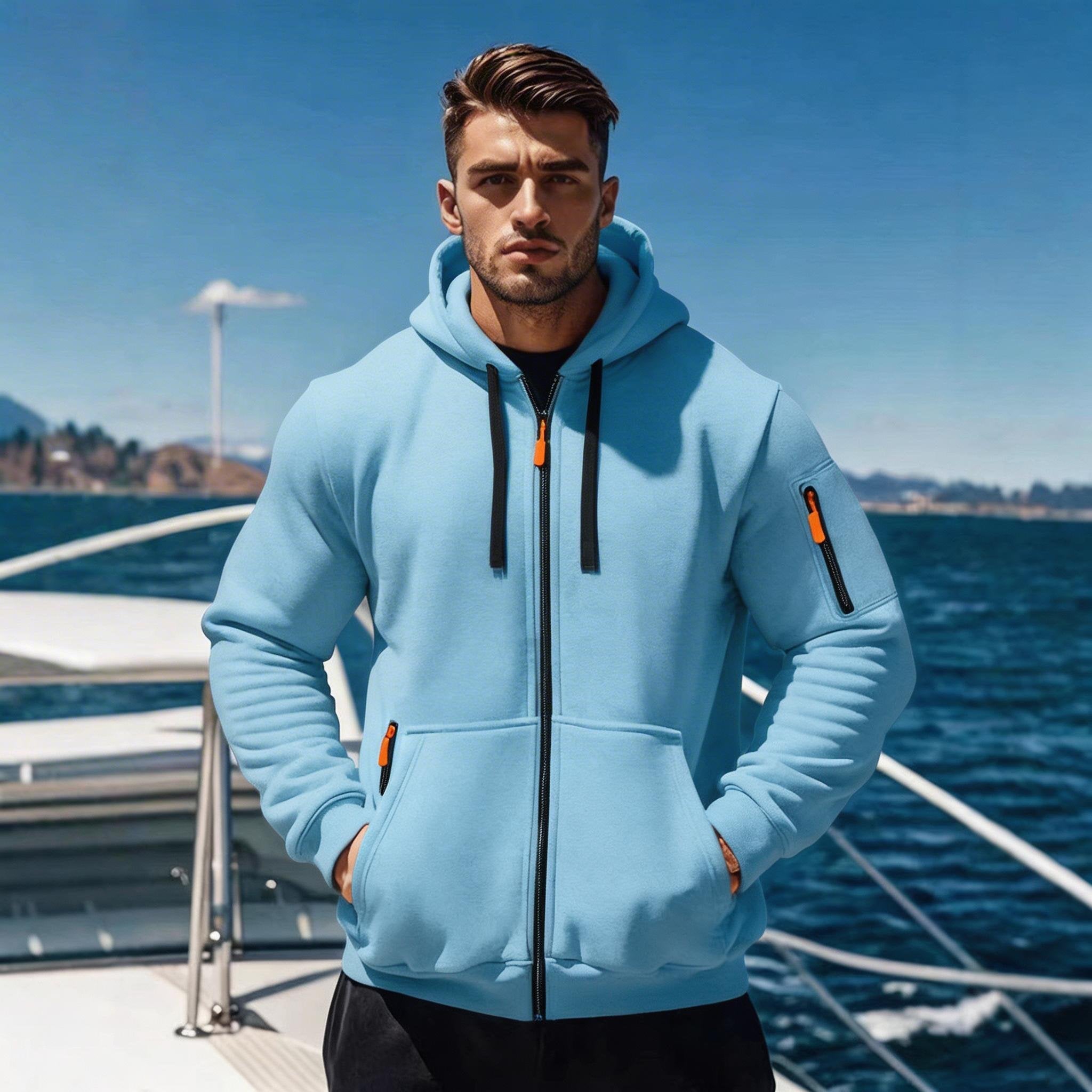 Luxury Casual Urban Hoodie - Precision Tailored for Men