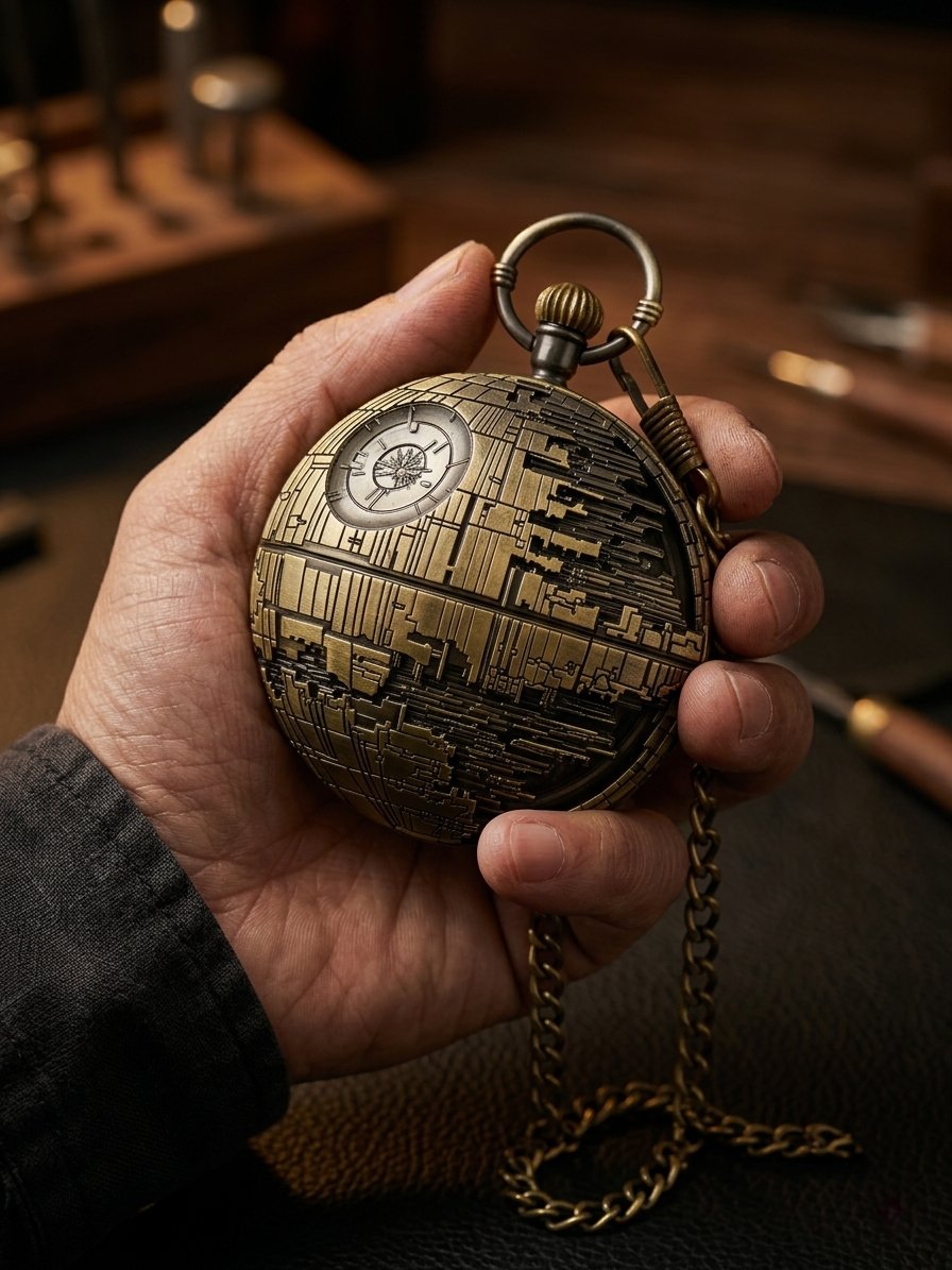 Creative Star Wars Pocket Watch Music Box