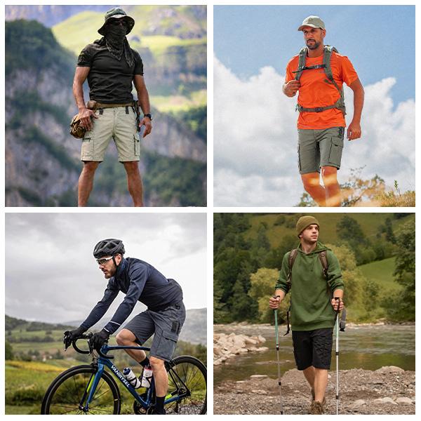 Men's Multi-Pocket Tactical Cargo Shorts – Durable Fabric, Ample Storage & Perfect for Outdoor & Daily Wear
