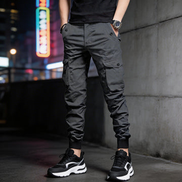 Men's Multi-Pocket Cargo Joggers-Durable, Breathable, and Ready for Any Adventure