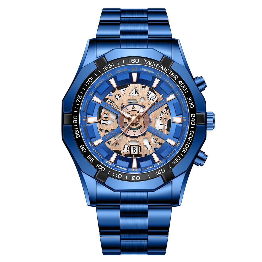 Water-Resistant Luminous Business Mechanical Men's Watch