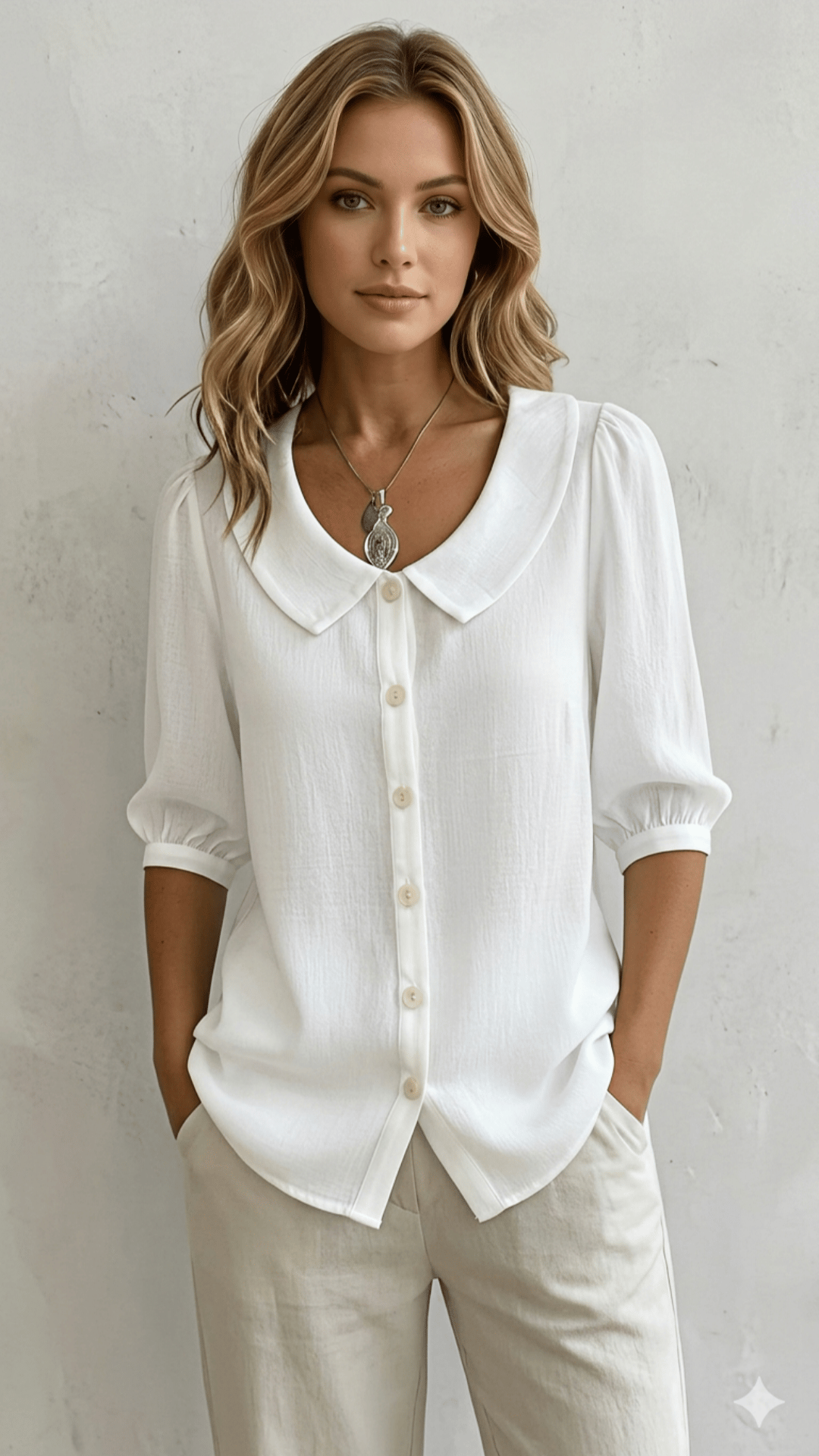🌸 THE VINTAGE BABYDOLL BLOUSE: PUFF SLEEVES, BREEZY COMFORT — YOUR NEW SUMMER OBSESSION 🌸