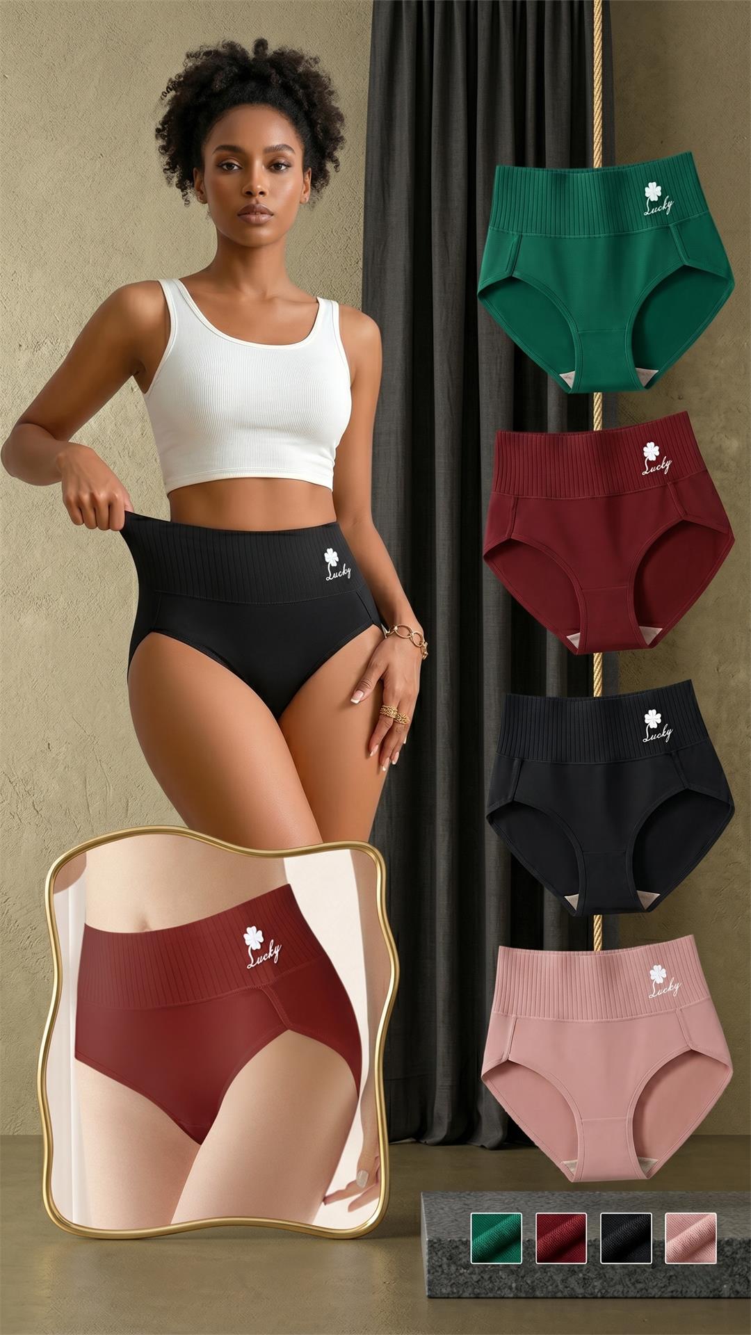 🌸 THE HIGH-WAIST SCULPT BRIEF: TUMMY CONTROL, HIGH ELASTICITY, BREATHABLE — YOUR NEW CONFIDENCE ESSENTIAL 🌸