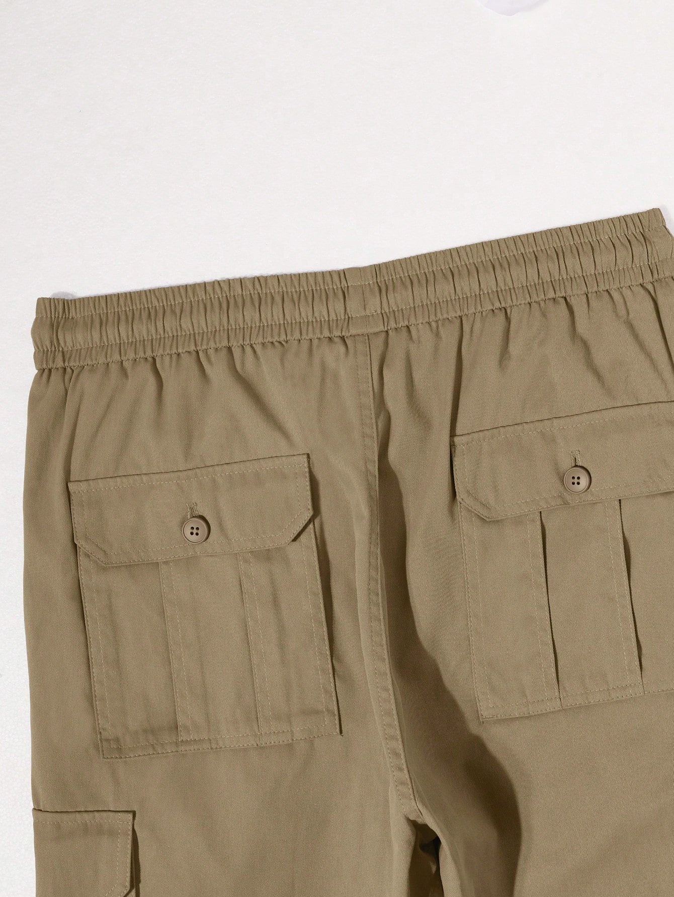 Baggy Retro Cargoes: Men's High Street Loose Straight-Leg Pants
