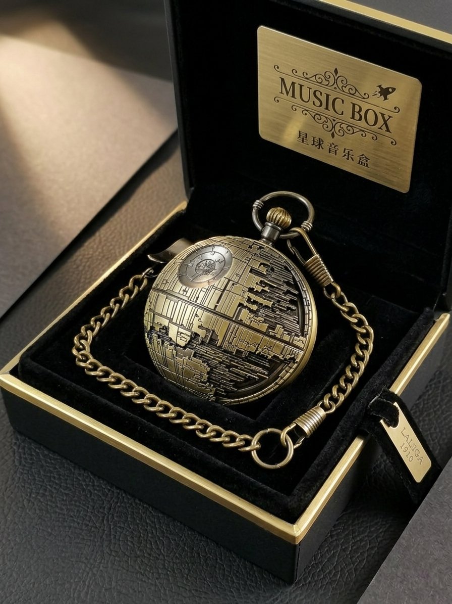 Creative Star Wars Pocket Watch Music Box