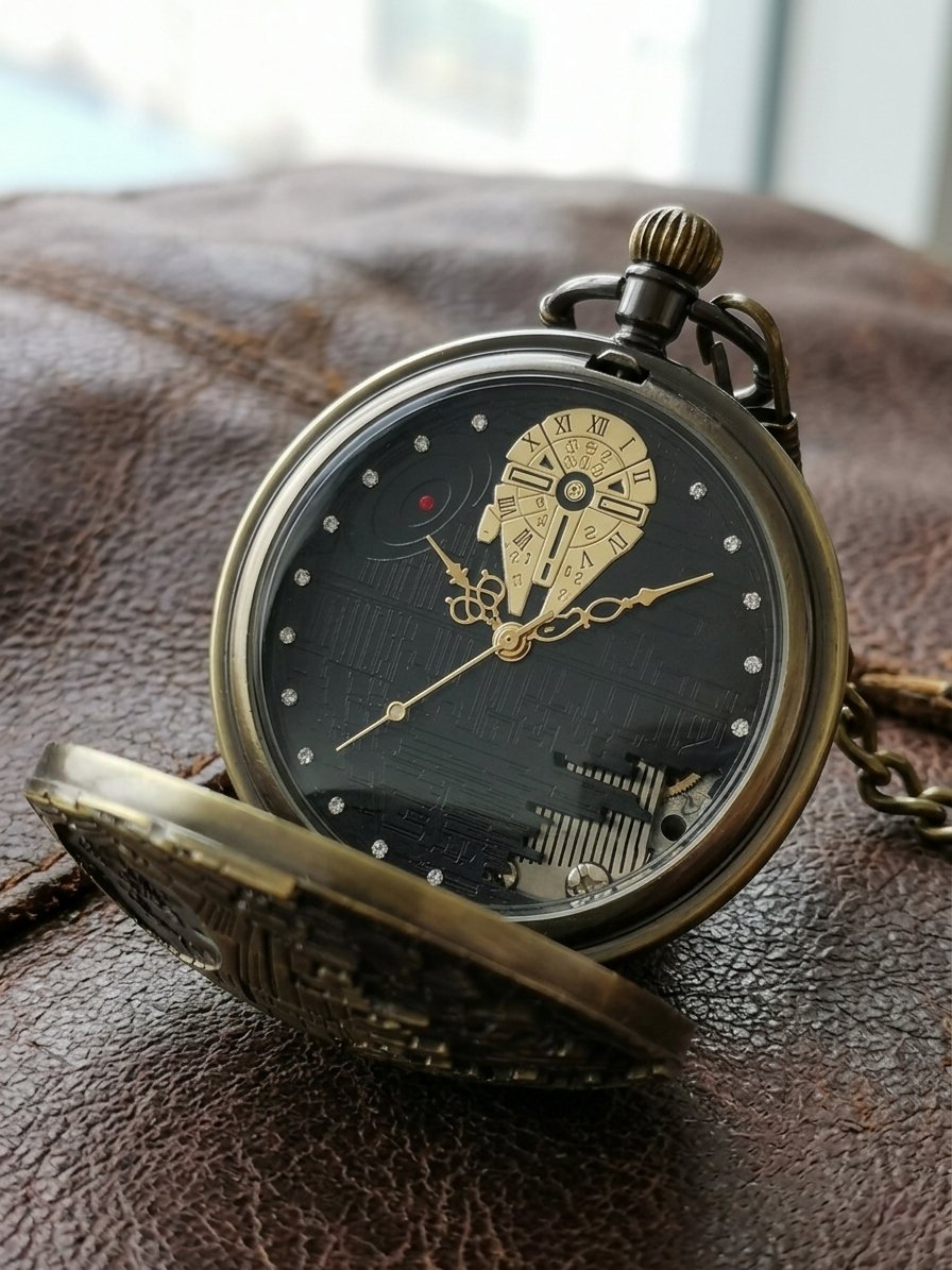 Creative Star Wars Pocket Watch Music Box