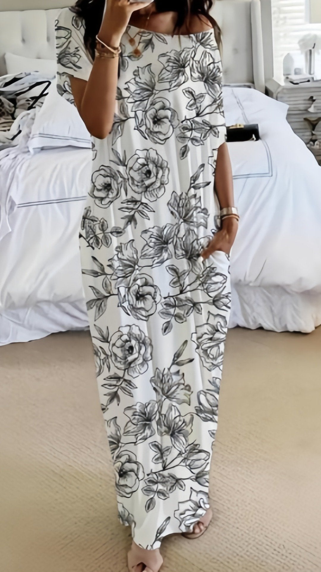 🌙 THE POCKET PRINT NIGHTDRESS: SOFT, COSY, AND SECRETLY PRACTICAL — YOUR NEW FAVOURITE WAY TO SLEEP 🌙