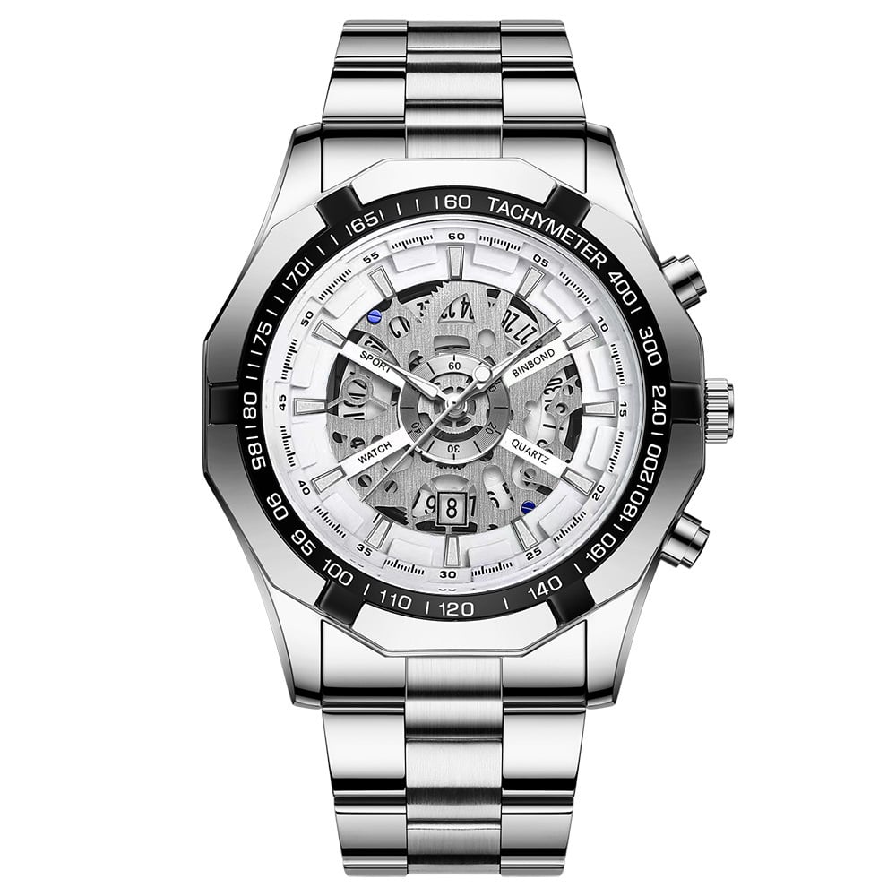 Water-Resistant Luminous Business Mechanical Men's Watch