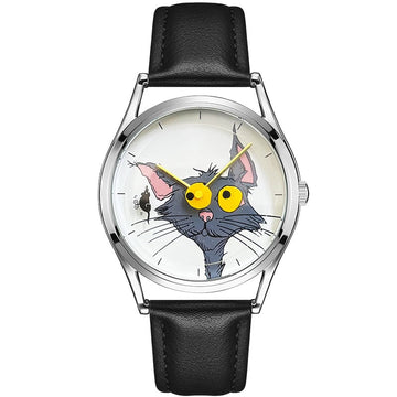 jokercat watch dial design CatMouseCreative Watch