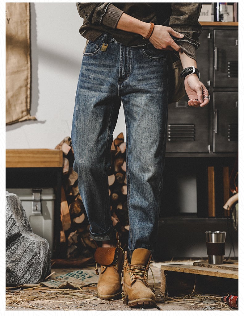 Heritage Wide-Leg Denim: The 2026 American Retro Straight Trousers