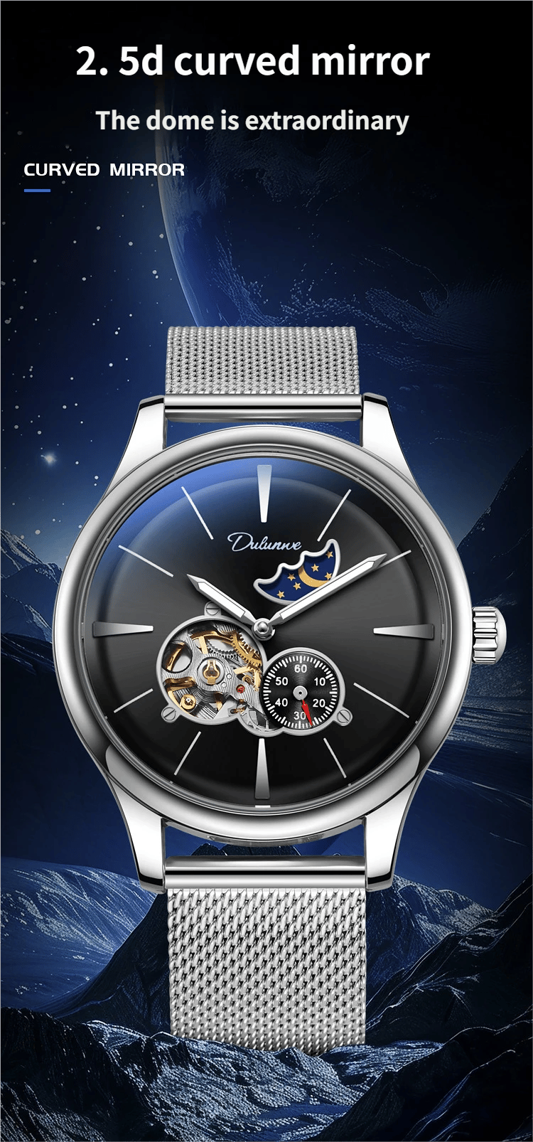 Fully Automatic Mechanical Men's Business Watch
