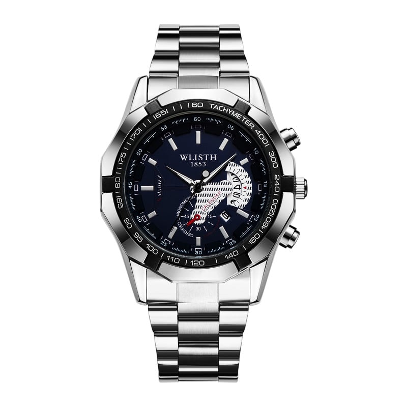 Waterproof luminous men's watch with calendar