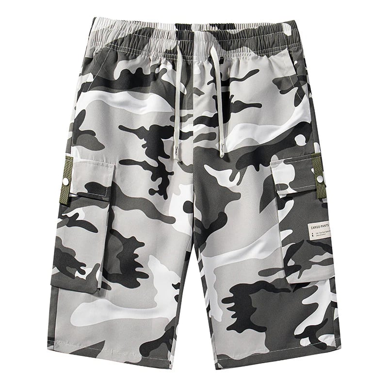 Men's Lightweight Camo Cargo Shorts