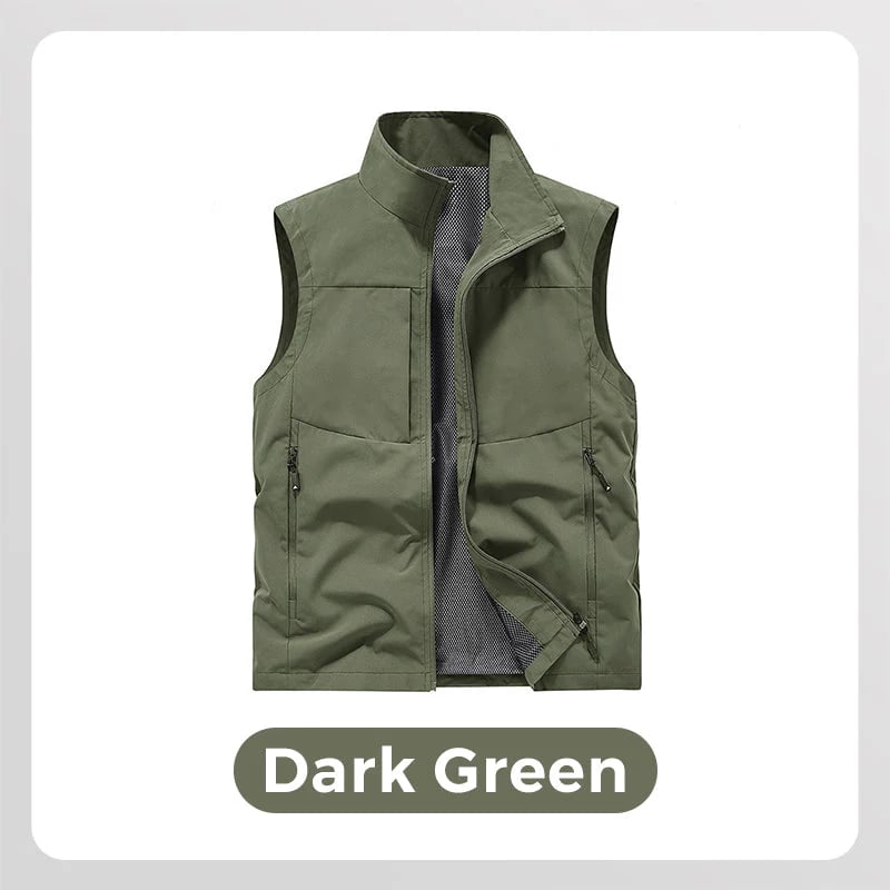 Men's Waterproof Tactical Utility Vest